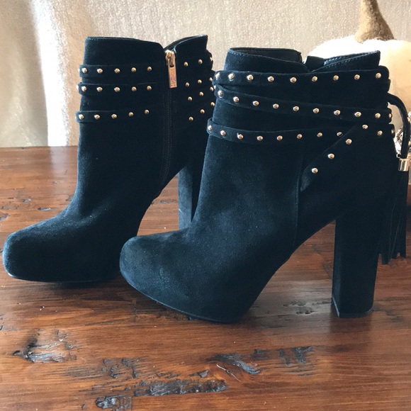 Jessica Simpson Shoes - Jessica Simpson Black Suede Size 9 Boot